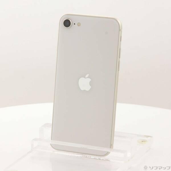 〔中古〕Apple(アップル) iPhone SE 第3世代 64GB スターライト MMYD3J／...