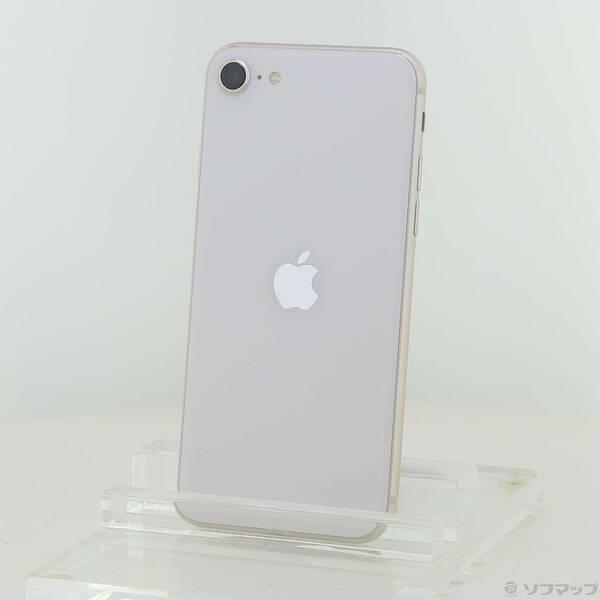 〔中古〕Apple(アップル) iPhone SE 第3世代 64GB スターライト MMYD3J／...