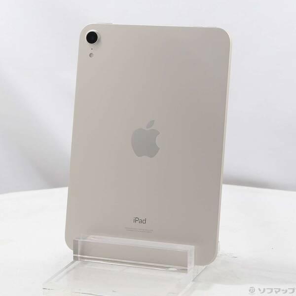 〔中古〕Apple(アップル) iPad mini 第6世代 64GB スターライト MK7P3J／...