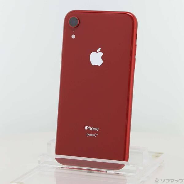 〔中古〕Apple(アップル) iPhoneXR 64GB プロダクトレッド MT062J／A SI...
