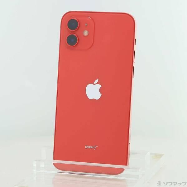 〔中古〕Apple(アップル) iPhone12 64GB プロダクトレッド MGHQ3J／A SI...