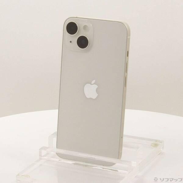 〔中古〕Apple(アップル) iPhone14 128GB スターライト MPUQ3J／A SIM...