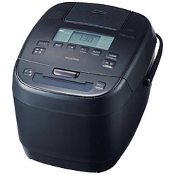 〔中古〕アイリスオーヤマ 〔展示品〕 IHジャー炊飯器 技炎かまど炊き 極厚銅釜 ブラック KRC-...