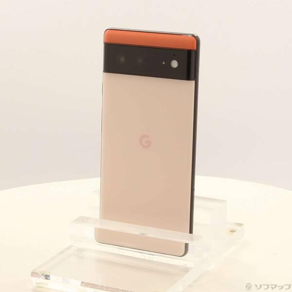 〔中古〕GOOGLE(グーグル) Google Pixel 6 128GB カインダコラル GOSA...