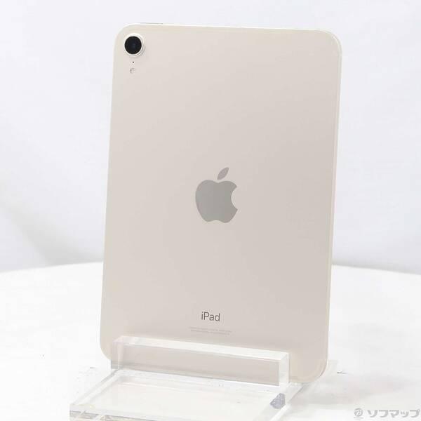 〔中古〕Apple(アップル) iPad mini 第6世代 64GB スターライト MK8C3J／...
