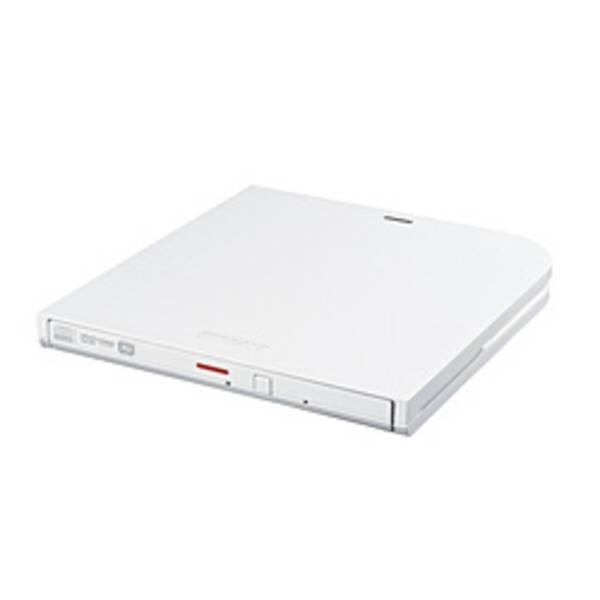 〔中古〕BUFFALO(バッファロー） おもいでばこ とりこみDVDドライブ ホワイト PD-OMD...