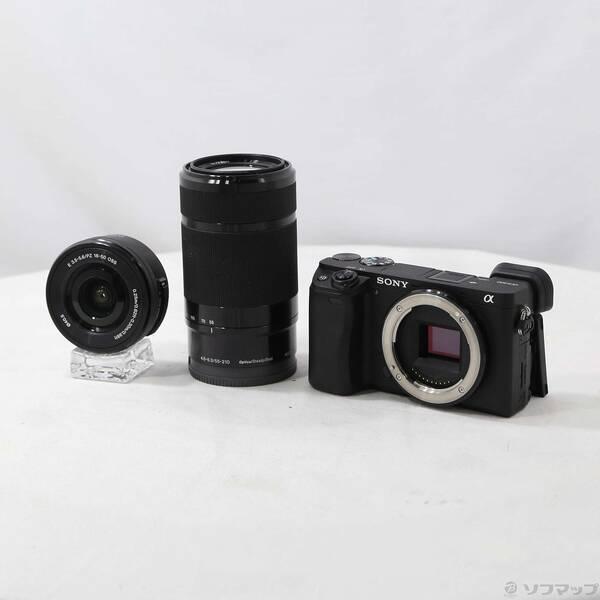 〔中古〕SONY(ソニー) α6400 ILCE-6400Y ダブルズームレンズキット ブラック〔2...