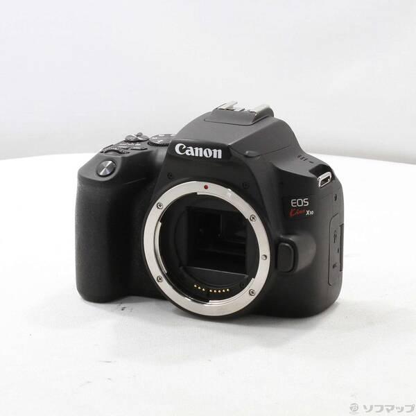 〔中古〕Canon(キヤノン) EOS Kiss X10ブラック(W)〔295-ud〕