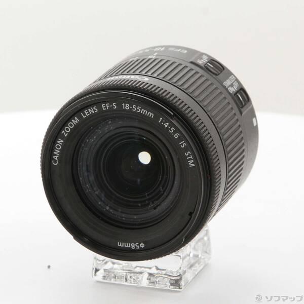 〔中古〕Canon(キヤノン) Canon EF-S 18-55mm F4-5.6 IS STM〔1...