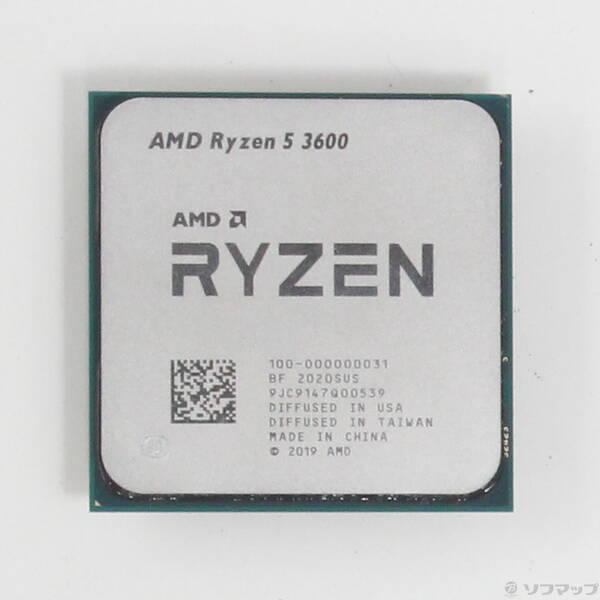 〔中古〕AMD(エーエムディー) Ryzen 5 3600 〔3.6GHz／SOCKET AM4〕〔...