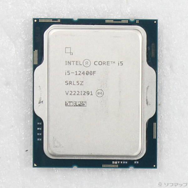 〔中古〕intel(インテル) Core i5 12400F 〔2.5GHz／LGA 1700〕〔3...