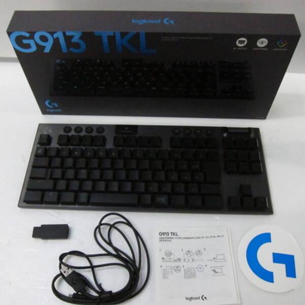 〔中古〕logicool(ロジクール) G913 TKL タクタイル G913-TKL-TCBK タ...