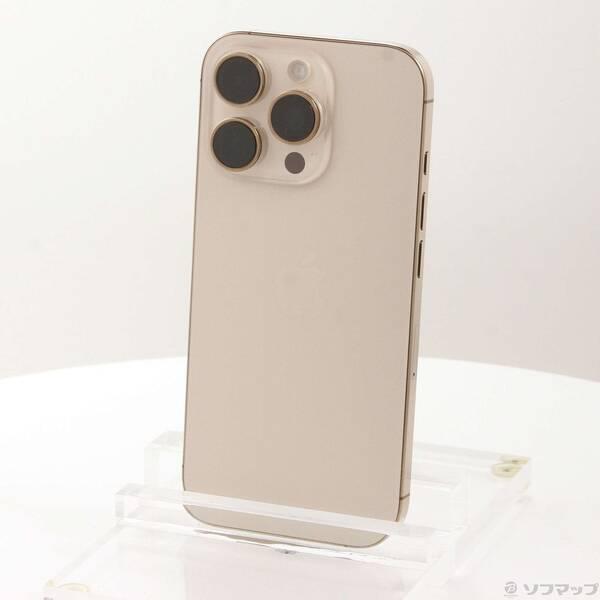 〔中古〕Apple(アップル) iPhone16 Pro 128GB デザートチタニウム MYMX3...