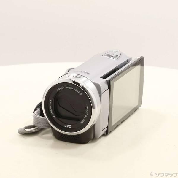〔中古〕Victor(ビクター) Everio GZ-EX250-S [プレシャスシルバー] (Wi...