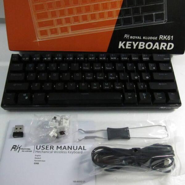 〔中古〕RK ROYAL KLUDGE RK61 茶軸〔262-ud〕