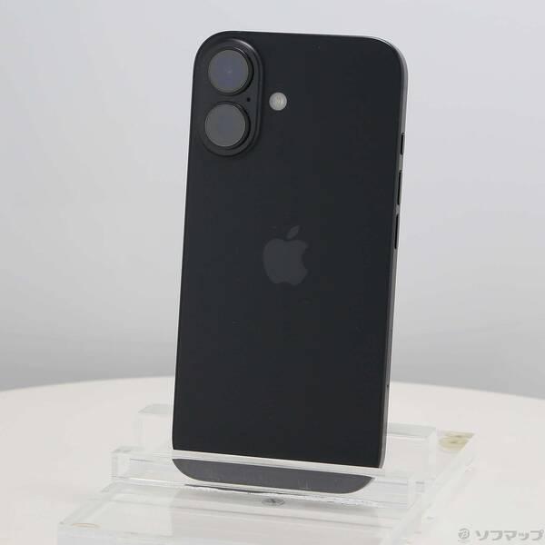 〔中古〕Apple(アップル) iPhone16 512GB ブラック MYE23J／A SIMフリ...