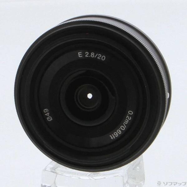 〔中古〕SONY(ソニー) E 20mm F2.8 SEL20F28 (Eレンズ)〔276-ud〕