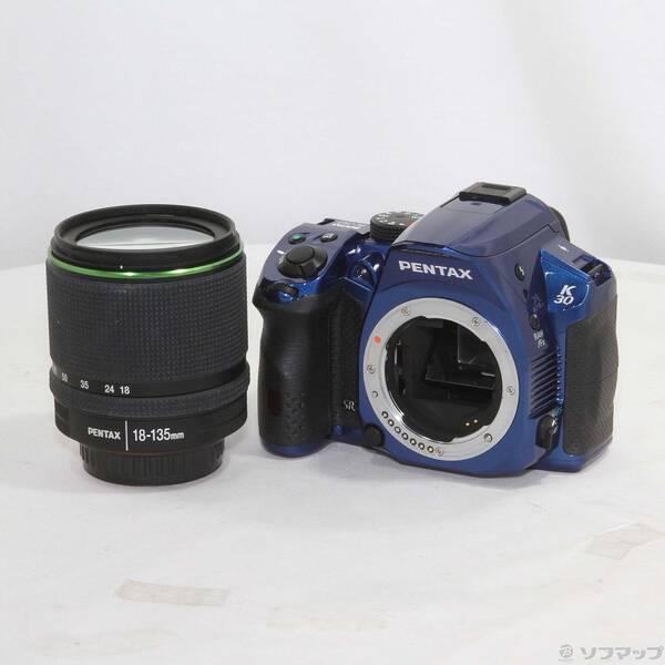 〔中古〕PENTAX(ペンタックス) K-30 (クリスタルブルー)18-135WRキット (162...