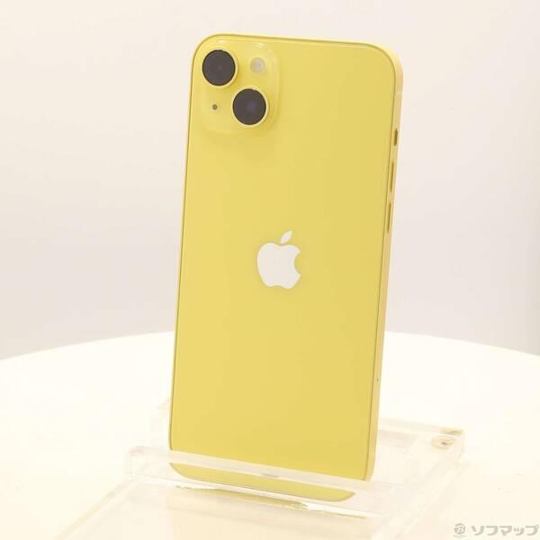 〔中古〕Apple(アップル) iPhone14 Plus 128GB イエロー MR603J／A ...