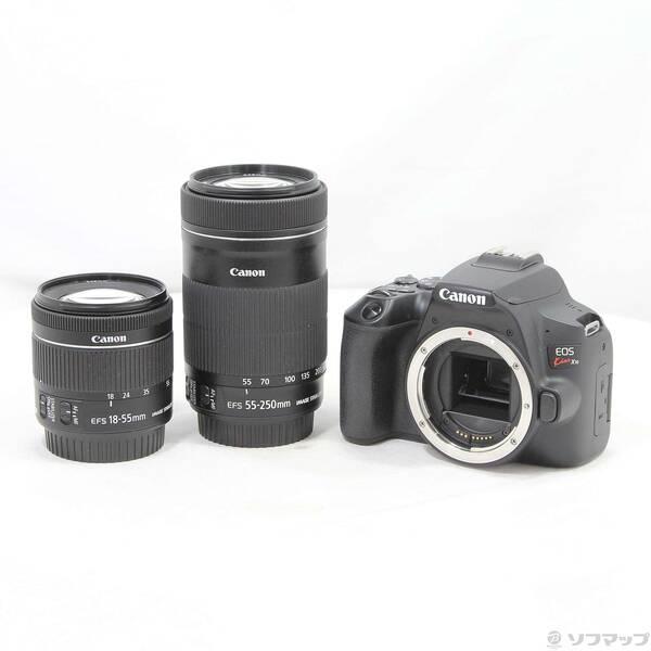 〔中古〕Canon(キヤノン) EOS Kiss X10 ダブルズームキット ブラック〔352-ud...