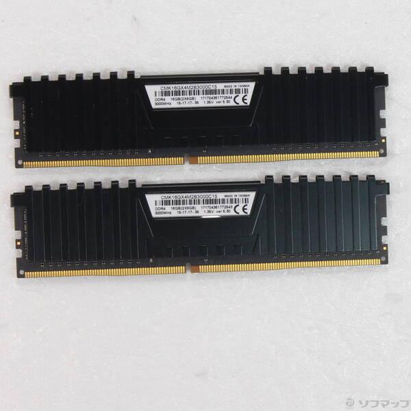 〔中古〕CORSAIR CMK16GX4M2B3000C15〔297-ud〕