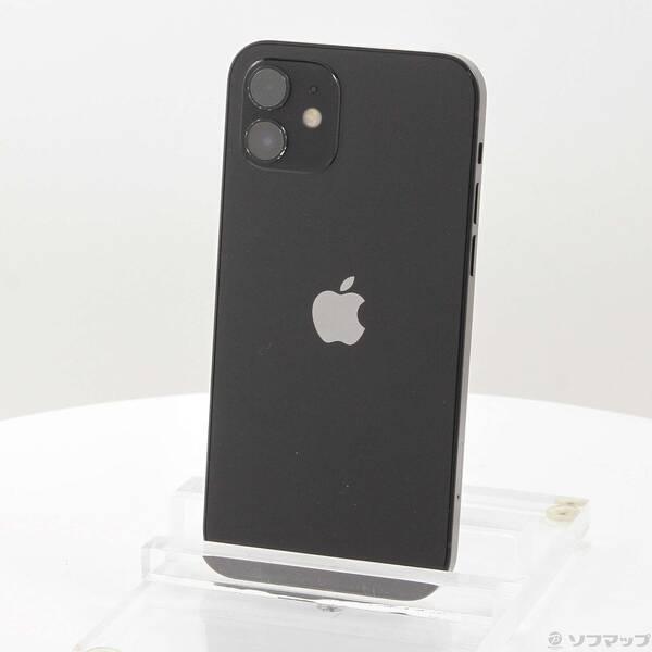 〔中古〕Apple(アップル) iPhone12 128GB ブラック MGHU3J／A SoftB...