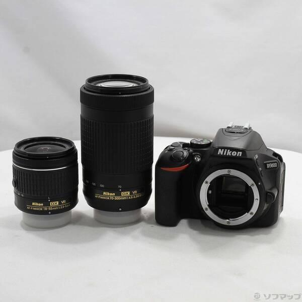 〔中古〕Nikon(ニコン) NIKON D5600 ダブルズームキット ブラック〔305-ud〕