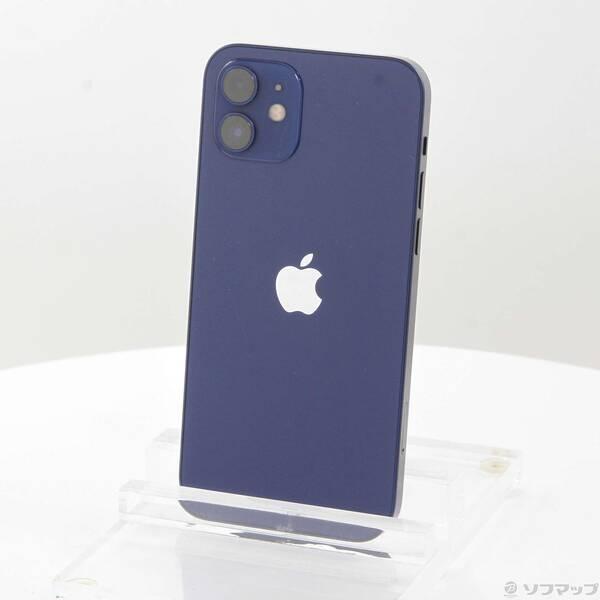 〔中古〕Apple(アップル) iPhone12 64GB ブルー MGHR3J／A SIMフリー〔...