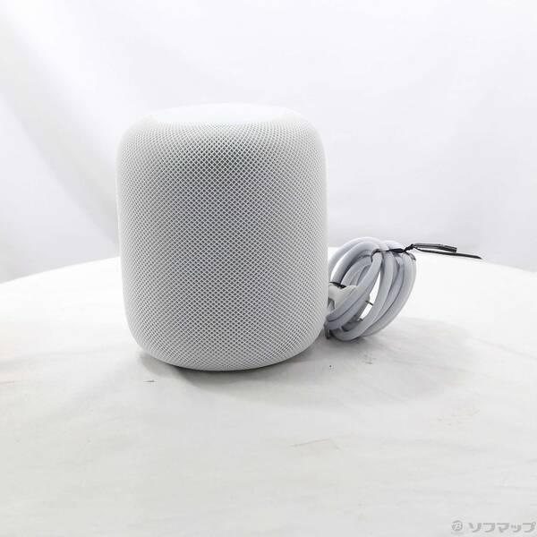 〔中古〕Apple(アップル) HomePod 第1世代 MQHV2J／A ホワイト〔198-ud〕