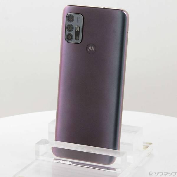 〔中古〕Motorola(モトローラ) moto g30 128GB ダークパール PAML0010...