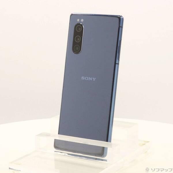 〔中古〕SONY(ソニー) Xperia 5 128GB ブルー J9260JPL SIMフリー〔3...