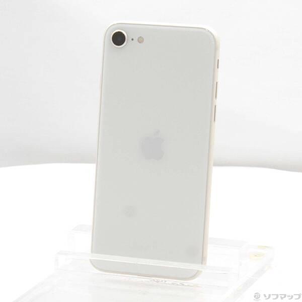 〔中古〕Apple(アップル) iPhone SE 第3世代 64GB スターライト MMYD3J／...