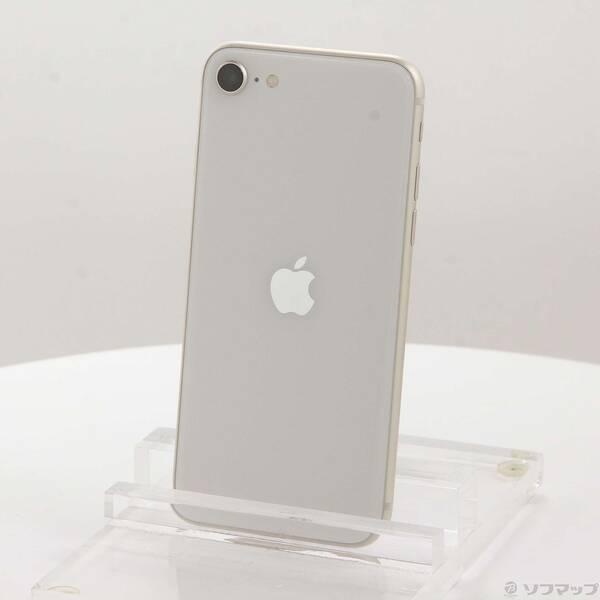 〔中古〕Apple(アップル) iPhone SE 第3世代 64GB スターライト MMYD3J／...