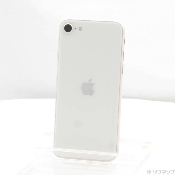 〔中古〕Apple(アップル) iPhone SE 第3世代 64GB スターライト MMYD3J／...
