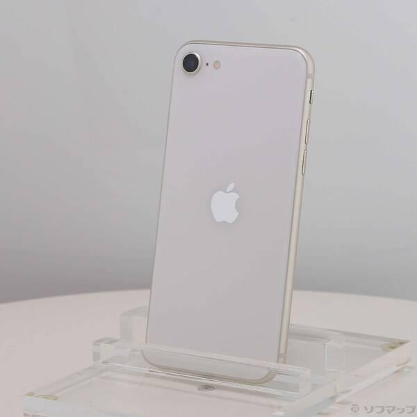 〔中古〕Apple(アップル) iPhone SE 第3世代 64GB スターライト MMYD3J／...