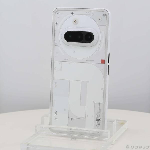 〔中古〕Nothing Phone (3a) 128GB ホワイト A10400155 SIMフリー...