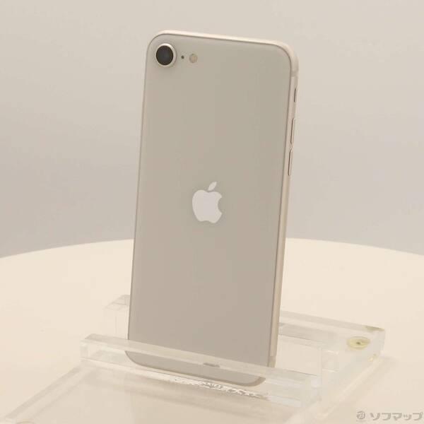 〔中古〕Apple(アップル) iPhone SE 第3世代 64GB スターライト MMYD3J／...