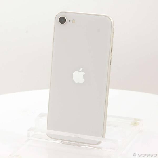 〔中古〕Apple(アップル) iPhone SE 第3世代 64GB スターライト MMYD3J／...