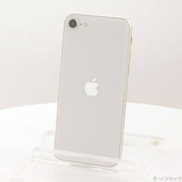 〔中古〕Apple(アップル) iPhone SE 第3世代 64GB スターライト MMYD3J／...