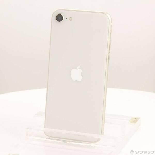 〔中古〕Apple(アップル) iPhone SE 第3世代 64GB スターライト MMYD3J／...