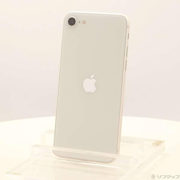 〔中古〕Apple(アップル) iPhone SE 第3世代 64GB スターライト MMYD3J／...