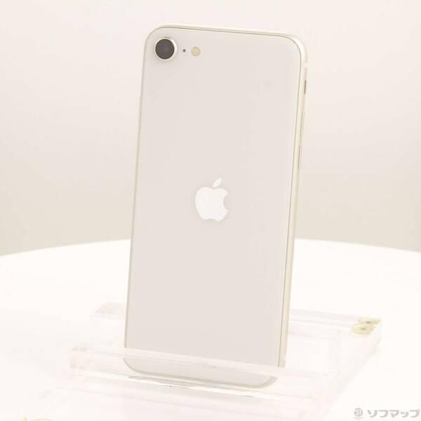 〔中古〕Apple(アップル) iPhone SE 第3世代 64GB スターライト MMYD3J／...