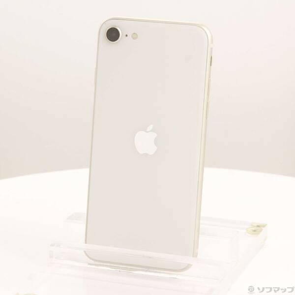 〔中古〕Apple(アップル) iPhone SE 第3世代 64GB スターライト MMYD3J／...