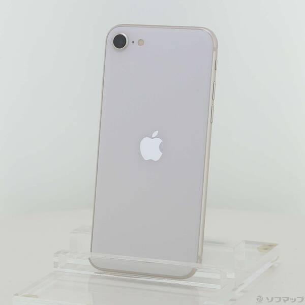 〔中古〕Apple(アップル) iPhone SE 第3世代 64GB スターライト MMYD3J／...