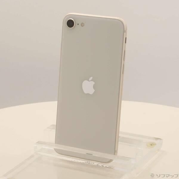 〔中古〕Apple(アップル) iPhone SE 第3世代 64GB スターライト MMYD3J／...