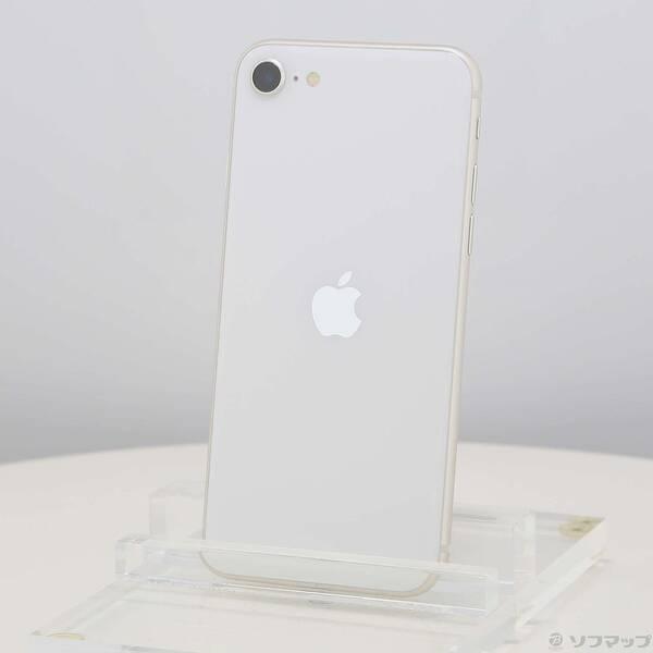 〔中古〕Apple(アップル) iPhone SE 第3世代 64GB スターライト MMYD3J／...