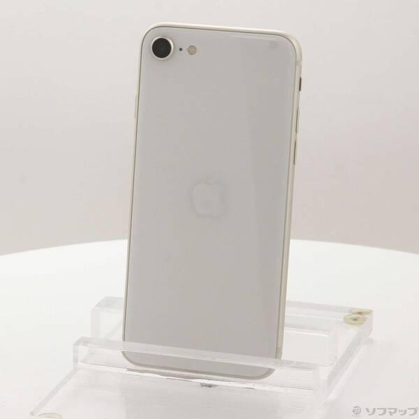 〔中古〕Apple(アップル) iPhone SE 第3世代 64GB スターライト MMYD3J／...