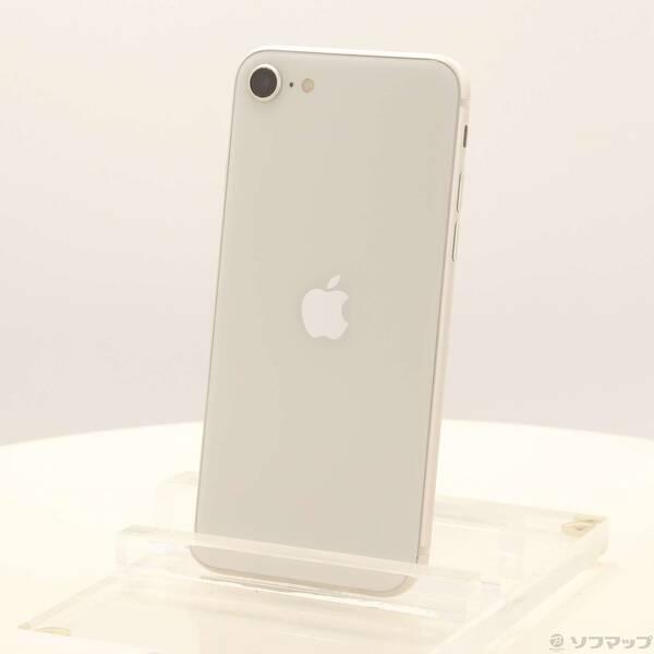 〔中古〕Apple(アップル) iPhone SE 第3世代 64GB スターライト MMYD3J／...