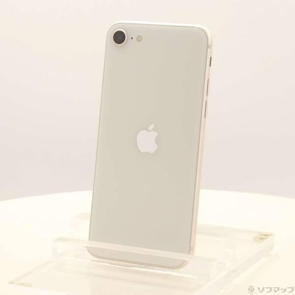〔中古〕Apple(アップル) iPhone SE 第3世代 64GB スターライト MMYD3J／...