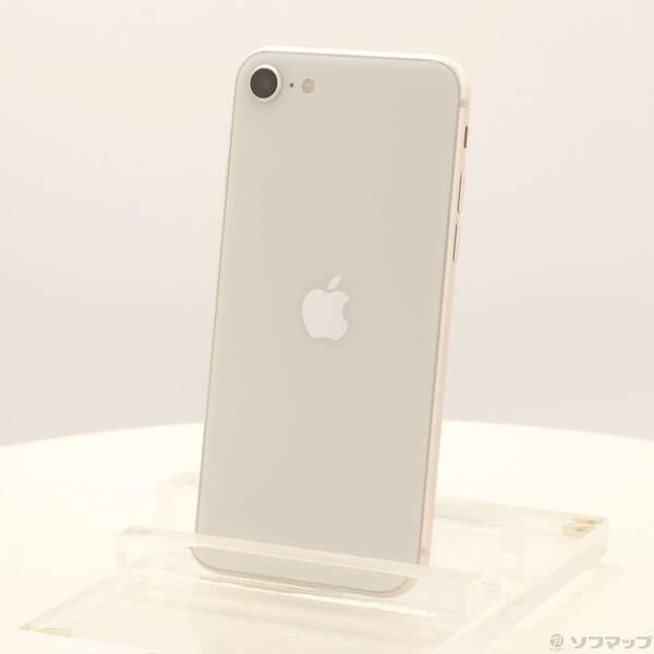 〔中古〕Apple(アップル) iPhone SE 第3世代 64GB スターライト MMYD3J／...